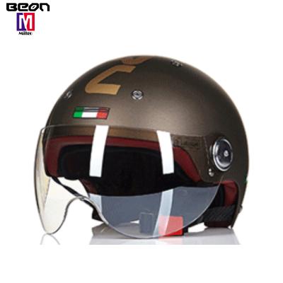 China 2021 Hot Selling Cheap Price Motorcycle Helmets ABS Beon Motorcycle Helmets Open Face For Men And Women for sale