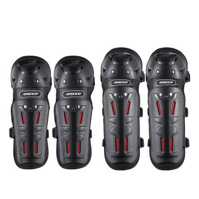 China ABS Motocross Motorcycle Elbow Cycling Knee Pads Guard Protector Protective Gear Non-slip Wear Resistant ABS for sale