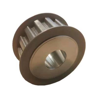 China T10 small synchro transmission pulley hard anodize synchronzied wheel for sale