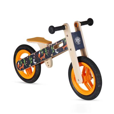 China Ride On Running Toy High Quality Kids Wooden Balance Bike Baby Bike Wooden Balance Walking Bike Toddler for sale