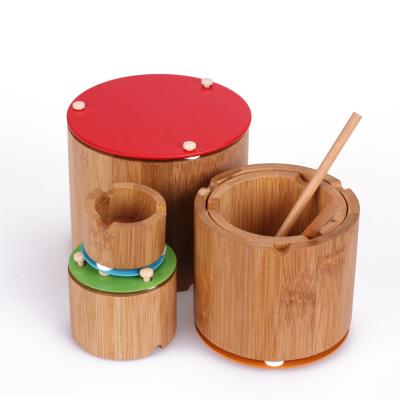 China Water Varnish Wooden Xylophone Toys High Quality Folding Music Play Music Bamboo Toys for sale