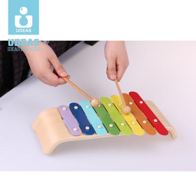 China Water varnish quality color educational musical instruments wooden xylophone toy for sale