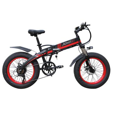 China Aluminum Alloy Other 2021 China New Men's Fat Tire 48V E Bicycle Electric Bicycle MTB Full Suspension Ebike For Adult for sale