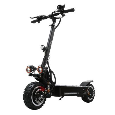 China C Shape Front Damping + Rear 50 Degree Damping Popular Wholesale Electric Scooter 5000W Lithium Adult 2 Wheels Foldable Electric Scooter for sale