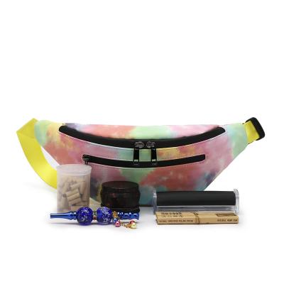 China Fashion Link Dye Summer Color Smell Proof Bag Smell Proof Fanny Pack for sale