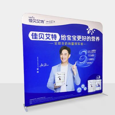 China Custom Druable Printing Portable Pop Up Free Standing Country Wall Exhibition Display Wall for sale