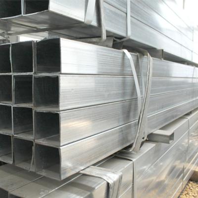 China Conectores de tubería de acero de sección de caja rectangular de acero galvanizado 20-300 mm en venta