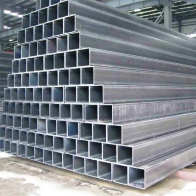 China Tubo de acero galvanizado cuadrado 2 x 2 para el tubo rectangular del hierro acanalado de la construcción de las cocheras en venta