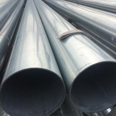 China Tubo de tubo de acero galvanizado Erw Gi Pipe Pipe Pipe Astm 1387 6 pulgadas redondas en venta