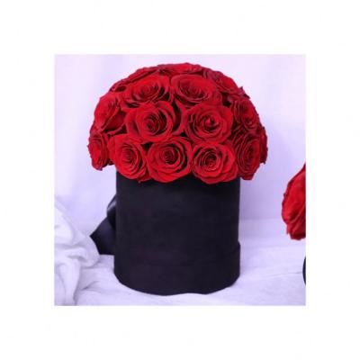 China Decoration Romantic Wedding Various Color Preserved Roses Boxes for sale