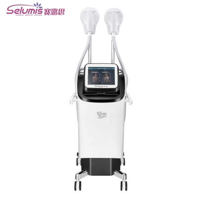 China Cellulite Reduction EMS Beauty Equipment Vertical Powerful Slim Muscle Slimming Best RF EMS Muscle Stimulator Weight Loss Machine for sale