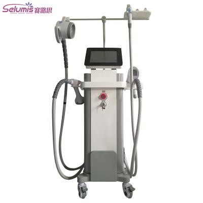 China Weight Loss Liposuction+bipolar Rf+infrared Laser+rollers Vacuum Massage Body Slimming Machine for sale