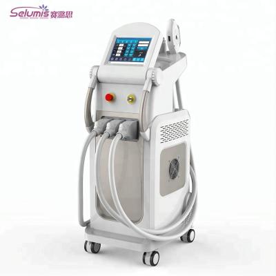 China Acne Treatment Multifunction IPL Machine SHR/SHR/IPL+Laser Fast Hair Removal for sale