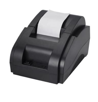 China Lowest 58mm Black Mini POS Thermal Receipt Printer for sale