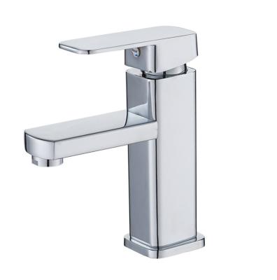 China Modern Single Handle One Hole Bathroom Sink Faucet Basin Mixer Tap for sale