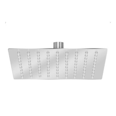 China With Wholesale Sliding Bar Shower Head Square S/S Top Shower Spray 304 Stainless Steel Bathroom Shower Head for sale