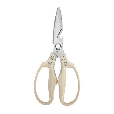 China Zine-Alloy Chicken Bone Scissors Multifunctional Strong Stainless Steel Kitchen Shears for or Chicken, Meat, Fish for sale