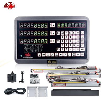 China DRO system is used for reading of mill/lathe/drilling/cutting machines etc. Dro Digital , 3 Axis LCD Digital Dro Readout With Magnetic Scale For Lathe Milling Machine for sale