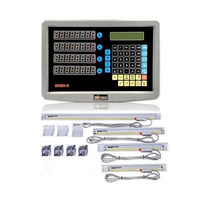 China HXX 4 Axis Digital Readout With Linear Scale Magnetic Digital Readout Kit Dro For Lathe Machine GCS900-4E for sale