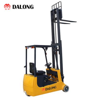 China Hotels Balanced Mini Type Electric Forklift 1.0t 3500mm Small Type for sale