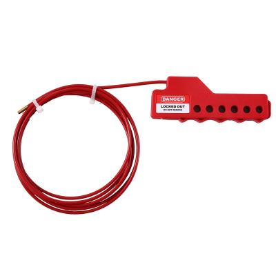 China Industry China Good Price Safety Adjustable Cable Wire Lock Universal Cable Lockout for sale