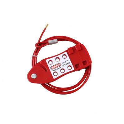 China Wide Application Boyue Loto Safety Cable Fish Type Adjustable Lockout for sale