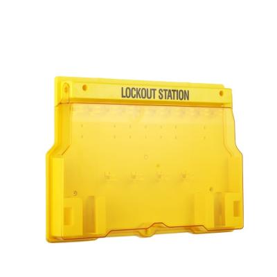 China Protable Magnetic Padlock Station Lockout Station Security Lockout Tagout Kit for sale