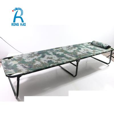 China Modern outdoor folding camping bed with pillow for sale