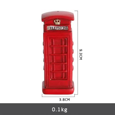 China Europe Bifei Mini Red Gifts And Resin Open Ornament Home Decoration for sale