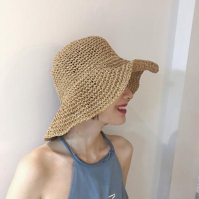 China COMMON Outdoor Summer Sun Hat Fashion Women Bucket Hat Custom for sale