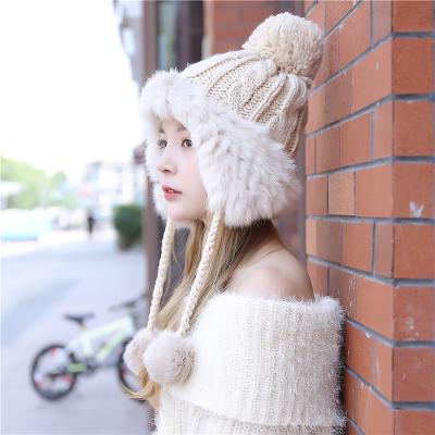 China COMMON hot sale women winter hats fashion soft wram knitting hats for sale