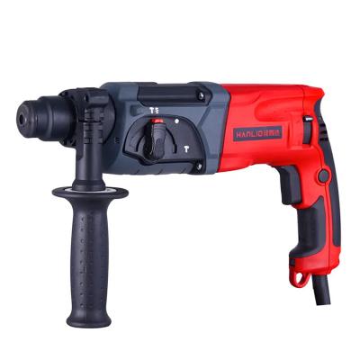 China Best Sale 24mm Industrial Electric Hammer Drill Machine Power Tools Rotary Hammer With LED Light for sale