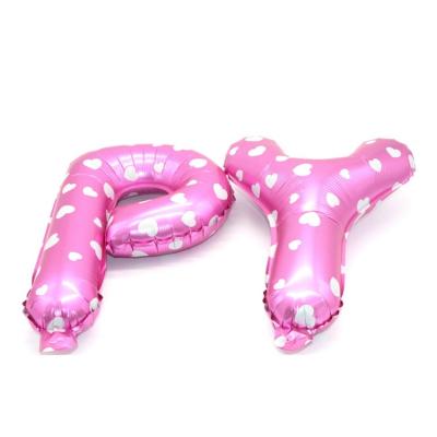 China Happy Birthday Pink Party Decoration Set Foil Balloons for sale