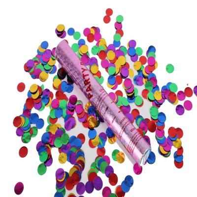 China party supplies Popper decorations confetti cannon party popper metallic party poppers for sale