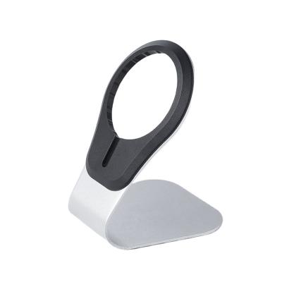 China PORTABLE Custom ODM OEM Aluminum Alloy Silicone Mobile Phone Wireless Charger Stand for sale