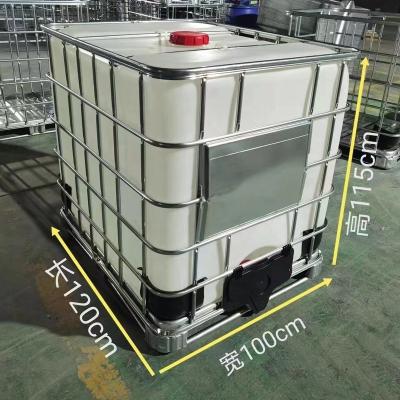 China Factory Direct Sales New White Plastic Barrels 1000L Tons for sale