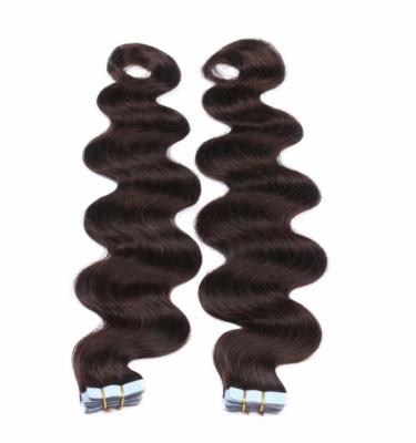 China High Quality Double Remy Tape In Hair Extensions Pulled Silky Straight Wave Factory Wholesale Price for sale