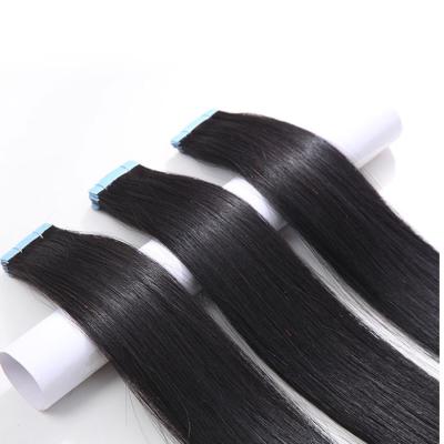 China Wholesale Silky Straight 100% Virgin Remy Real Human Hair Extention For Resell , Invisible Tape Hair Extensions for sale