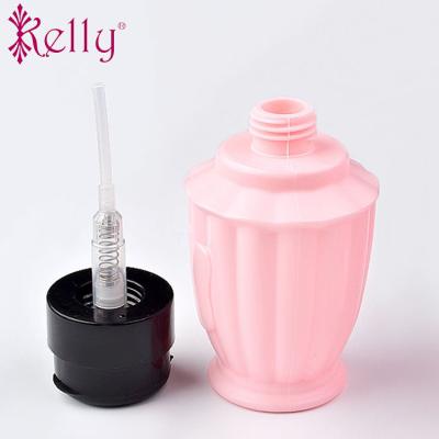 China Universal Makeup Hot Selling Empty Liquid Press Dispenser Pumping Bottles Nail Polish Remover Tool Disposal Plastic Liquid Bottles for sale