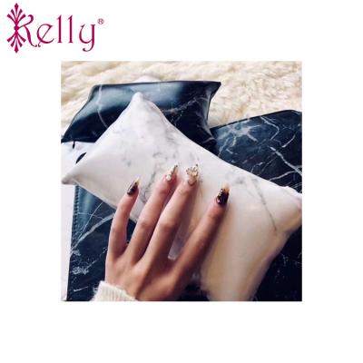 China Waterproof/Abrasion Resistant Professional Marble Art Pillow Arm Rest Nail Hand Pillow Nail Template For Manicure for sale