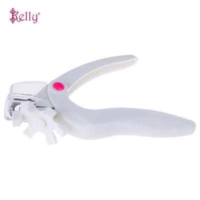 China Durable Professional Acrylic French False Edge Trimmer Scissor French Manicure Tool for sale