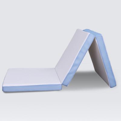 China Amazon Travel Removable Folding Memory Foam Mattress Portable Folding Cover Mattress for sale