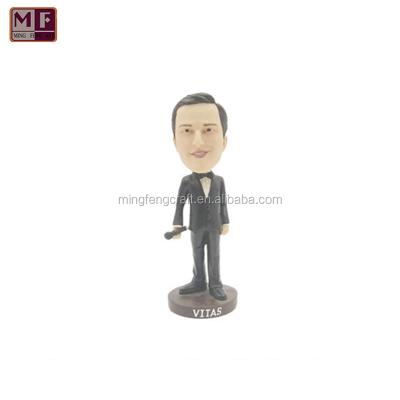 China Singer Vitas Bobblr Head Decorations Polyresin Flip Head Customized for sale