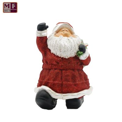 China Santa Claus Statue Decorations Christmas Gifts Handmade Christmas Decorations for sale