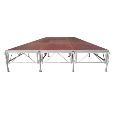 China Outdoor And Indoor Aluminum Portable DJ Lighting Stage Platform For Sale Truss Stage for sale