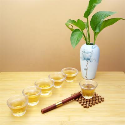 China Viable Accept Drinkware Unique Custom Crystal Tea Cups In Bulk Modern Restaurants for sale