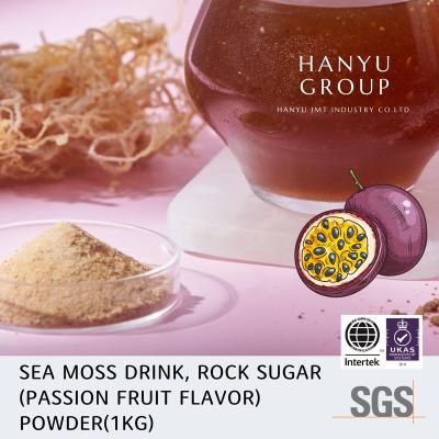 China Quality Assurance Sea Moss Drink Rock Sugar Passion Fruit Flavor Rock Sugar 300*190*40 mm for sale