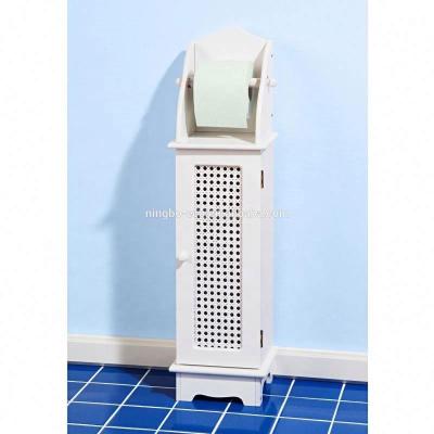 China Water Proof Standing Bathroom Corner Self Organizer Towel Storage Cabinet for sale