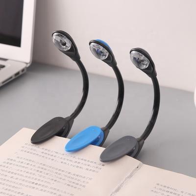 China 2020 Modern New Design Bendable Mini Flex Book Light With Clip Night Home Light for Reading for sale