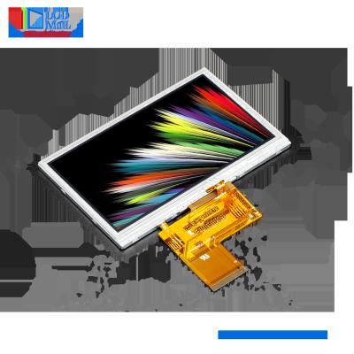 Cina Display LCD RGB a 24 bit personalizzato da 4,3 pollici a colori TFT touch screen 550cd in vendita